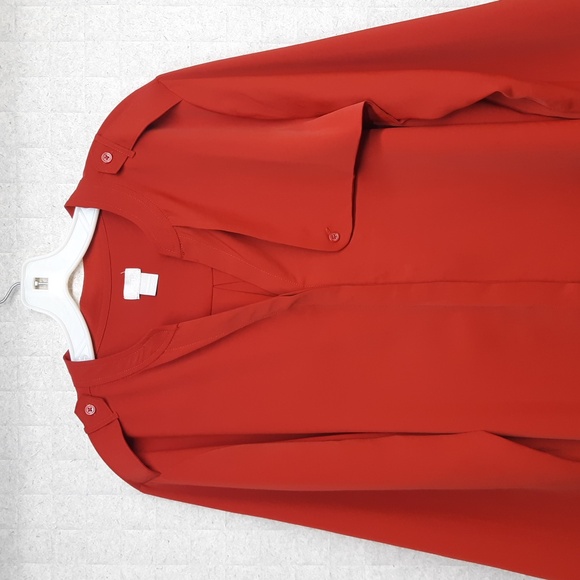 Chico's Rust Color Blouse - Picture 2 of 7